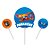 Kit Topo De Bolo - Hot Wheels - 3 unidades - Festcolor - Rizzo - Imagem 4
