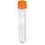 Tubete Para lembrancinha Cristal Com Tampa Laranja - 13cm - 10 unidades - Rizzo - Imagem 4