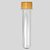 Tubete Para lembrancinha Cristal Com Tampa Ouro - 13cm - 10 unidades - Rizzo - Imagem 4