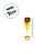 Taça champagne Metalizada Ouro - 20cm - 1 unidades - Rizzo - Imagem 3