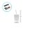 Copo Twister Tampa e Canudo - Cristal - 400ml - 1 unidades - Rizzo - Imagem 3