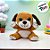 Cachorro De Pelúcia - Laranja - 15,5cm - 1 unidade - Rizzo - Imagem 1