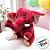 Elefante De Pelúcia - Rosa - 21cm - 1 unidade - Rizzo - Imagem 1