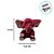 Elefante De Pelúcia - Rosa - 21cm - 1 unidade - Rizzo - Imagem 2