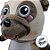 Cachorro De Pelúcia - Marrom - 28cm - 1 unidade - Rizzo - Imagem 3