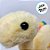 Dinossauro De Pelúcia - Amarelo - 37cm - 1 unidade - Rizzo - Imagem 3
