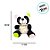 Panda De Pelúcia - Panda - 18cm - 1 unidade - Rizzo - Imagem 2