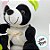 Panda De Pelúcia - Panda - 18cm - 1 unidade - Rizzo - Imagem 3