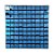 Painel Metalizado Shimmer Wall Azul - 30x30cm - 1 unidade - Rizzo - Imagem 1