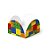 Forminha Para Doces 4 Pétalas - Bloco De Montar - 3,3x2,5cm  - 50 unidades - Nc Toys - Rizzo - Imagem 1