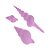 Molde de Silicone Trio de Conchas Ladonna Médias - Ref. 843 - 1 unidade - Flexarte - Rizzo - Imagem 2