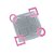 Molde de Silicone Quarteto de Mini Molduras - Ref. 475 - 1 unidade - Flexarte - Rizzo - Imagem 1