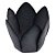 Forminha Para Doces Finos - Monaco - Preto - 50 unidades - Decora Doces - Rizzo - Imagem 1