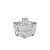 Frasco Para Perfumaria De Vidro Star - Transparente - Rosca 28/410 - 290ml - 1 unidade - Rizzo - Imagem 1