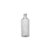 Frasco Para Cosmético De Plástico PET Oval - Transparente - Rosca 24/410 - 120ml - 1 unidade - Rizzo - Imagem 1