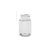 Pote Para Cosmético De Plástico PET Transparente - Rosca 38 - 100ml - 1 unidade - Rizzo - Imagem 1