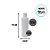 Frasco Para Perfumaria De Plástico PET Transparente - Rosca 24/410 - 250ml - 1 unidade - Rizzo - Imagem 2