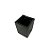 Tampa Skin Care Plástica - Preta -  3x3x4cm - 1 unidade - Rizzo - Imagem 2