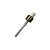 Conta Gotas Prime - Dourada e Branco - Rosca 18/410 - 9,9cm - 1 unidade - RizzoR1 M23 A5 P9 - Imagem 1