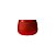 Lata de Metal com Tampa - Vermelho - 120ml - 6,5x4,5cm - 1 unidade - Rizzo - Imagem 1