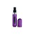 Porta Perfume de Vidro Portátil - Lilás - 5ml - 7,5cm - 1 unidade - Rizzo - Imagem 2