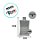 Frasco Para Perfumaria de Vidro Retangular - 50ml - Rosca 18 - 1 unidade - Rizzo - Imagem 2