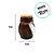 Vela Perfumada de Parafina SUP no Vidro Âmbar com Rolha e Etiqueta – 5x6x7cm - 1 unidade - Rizzo - Imagem 3