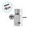 Frasco para Perfumaria de Vidro Retangular - Spray Dourado com Tampa Vermelha - 50 ml - 1 unidade - Rizzo - Imagem 2