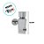 Frasco para Perfumaria de Vidro Retangular - Spray Dourado com Tampa Marrom - 50 ml - 1 unidade - Rizzo - Imagem 2