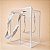 Sacola Transparente PVC Com Borda e Alça de Cordão Branco - 20x15x10cm - 10 unidades - Rizzo - Imagem 1