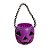 Mini Caldeirão Abóbora De Halloween - Roxo - 7,5x8cm - 1 unidade - Rizzo - Imagem 1