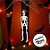 Enfeite Decorativo de Halloween - Esqueleto Com Faca Na Cabeça - 40x12cm - 1 unidade - Cromus - Rizzo - Imagem 3