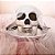 Enfeite Decorativo De Halloween - Caveira Na Bandeja -  1,20cm - 1 unidade - Rizzo - Imagem 1