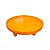 Bandeja Decorativa - Laranja - 19,5x8cm - 1 unidade - Rizzo - Imagem 1