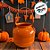 Baldinho de Halloween com Alça - Caldeirão Laranja - 18x11cm - 1 unidade - Rizzo - Imagem 3