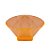 Petisqueira em Acrílico - Laranja - 500ml - 1 unidade - Rizzo - Imagem 1