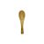 Mini Colher De Bambu Premium  - 10cm - 6 unidades - Rizzo - Imagem 1