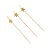 Palitos de Bambu - Estrelinha - Eco Friendly - Ref. HA429 - 20 unidades - Silver Festas - Rizzo - Imagem 1