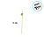 Palitos de Bambu - Estrelinha - Eco Friendly - Ref. HA429 - 20 unidades - Silver Festas - Rizzo - Imagem 2