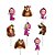 Pick Decorativo - Masha e o Urso - 8 unidades - Rizzo - Imagem 1
