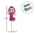 Pick Decorativo - Masha e o Urso - 8 unidades - Rizzo - Imagem 3