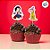 Pick Decorativo para Doces - Branca de Neve - 8 unidades - Disney Original - Rizzo - Imagem 1