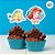 Pick Decorativo para Doces - Ariel - 8 unidades - Disney Original - Rizzo - Imagem 1