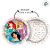 Prato de Papel Redondo - Princesas - 8 unidades - Disney Original - Rizzo - Imagem 2