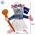 Pelúcia Remy Big Feet - Ratatouille - 30cm - 1 unidade - Disney Original - Rizzo - Imagem 3