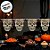 Bandeira Decorativa De Halloween - Caveira - 3 Metros - 1 unidade - Rizzo - Imagem 3