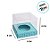 Caixa Mini Bolo G (8cm x 8cm x 8cm) Azul Com Bolinha Marrom - 10 unidades - Assk - Rizzo - Imagem 2