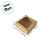 Caixa Para Doces Com Visor - Kraft - 12x12x4cm - 10 unidades - Assk - Rizzo - Imagem 2