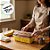 Forma Plumpy Borda Enrolada 250g - Amarelo - 16x6,5x4,5cm - 5 unidades - Ecopack - Rizzo - Imagem 3