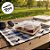 Forma Pie Quadrada com Tampa - 6,5x6,5x1,5cm - 5 unidades - Ecopack - Rizzo - Imagem 2